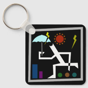 Chaveiro Frantic Shelter Abstrato