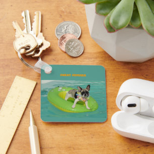 Chaveiro Französische Bulldogge Excelente Verão