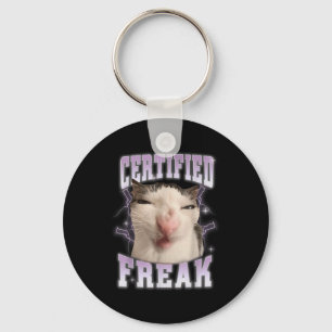 Chaveiro Freak Certificado Coma Cimento Gato Amaldiçoado Ga