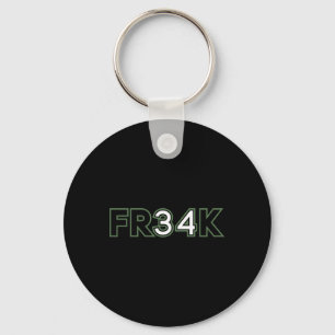 Chaveiro Freak de bola de basquete divertido