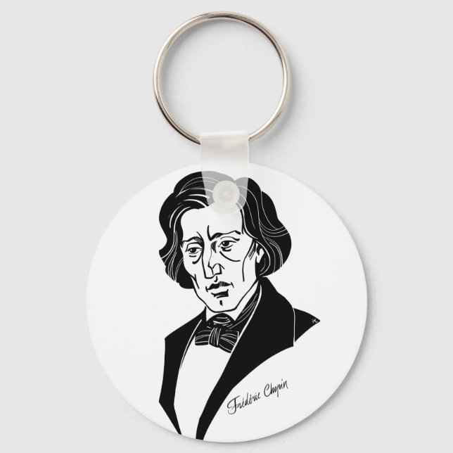 Chaveiro Frederic Chopin (Frente)