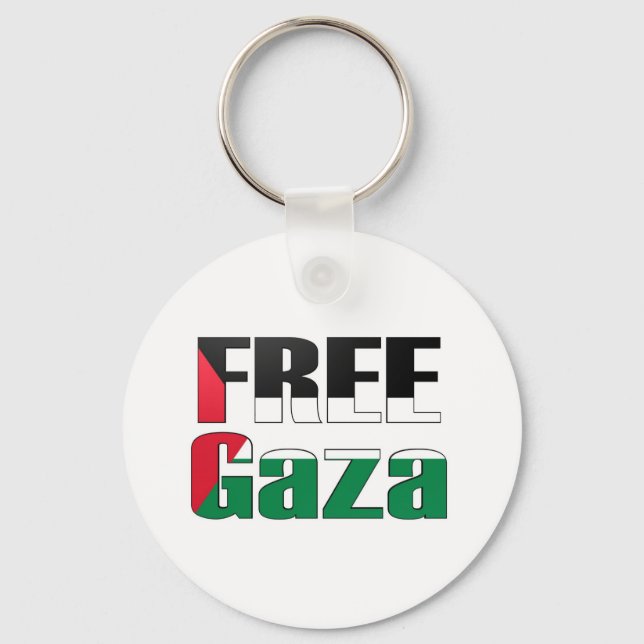 Chaveiro Free Gaza (Frente)