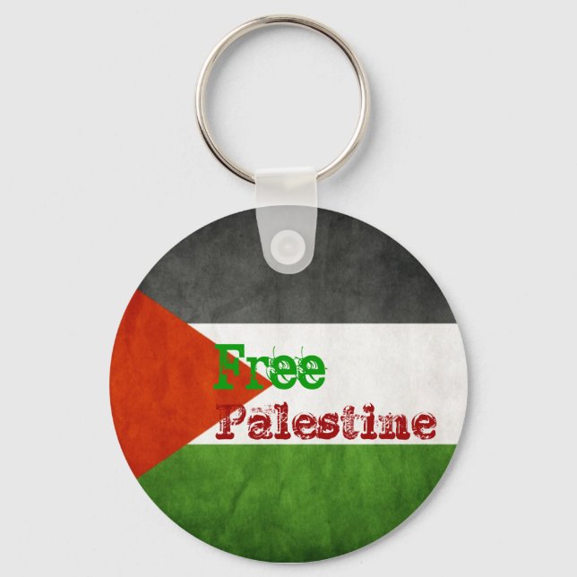 Chaveiro Free Palestine Keychain (Frente)