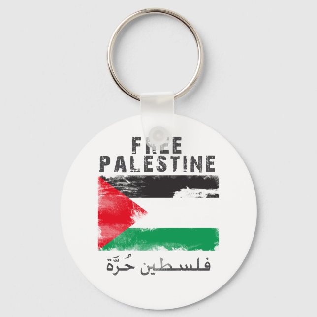 Chaveiro Free Palestine shirt (Frente)