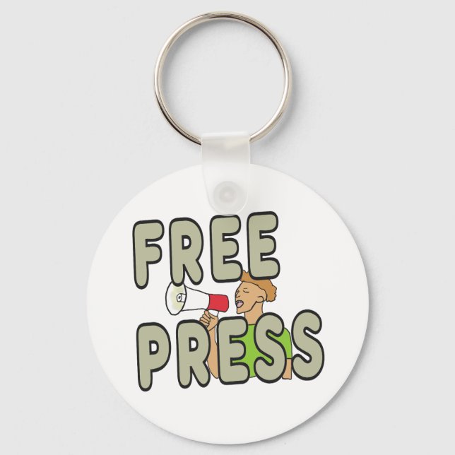 Chaveiro Free Press (Frente)