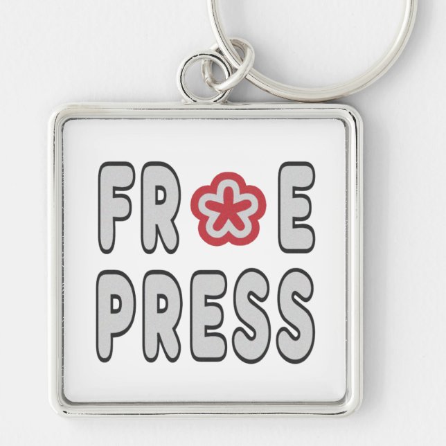 Chaveiro Free Press (Frente)