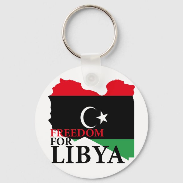 Chaveiro Freedom for Libya (Frente)