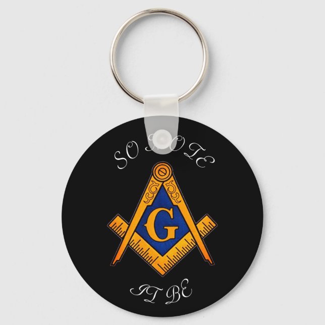 Chaveiro Freemason Square and Compass Charity Masonic  (Frente)
