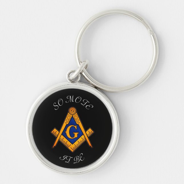 Chaveiro Freemason Square and Compass Charity Masonic  Keyc (Frente)