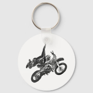 Chaveiro Freestyling com moto de terra