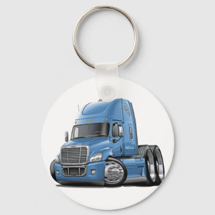 Chaveiro Freightliner Cascadia Lt Blue Truck