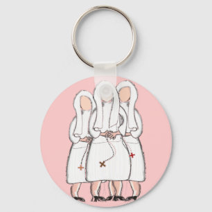 Chaveiro Freiras dão presentes "Três Irmãs"