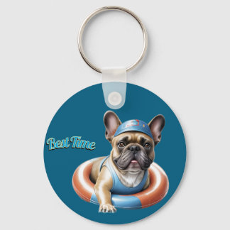 Chaveiro French Bulldog Best Time französische Bulldogge T