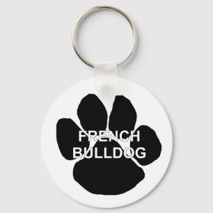 Chaveiro french bulldog name mega paw.png