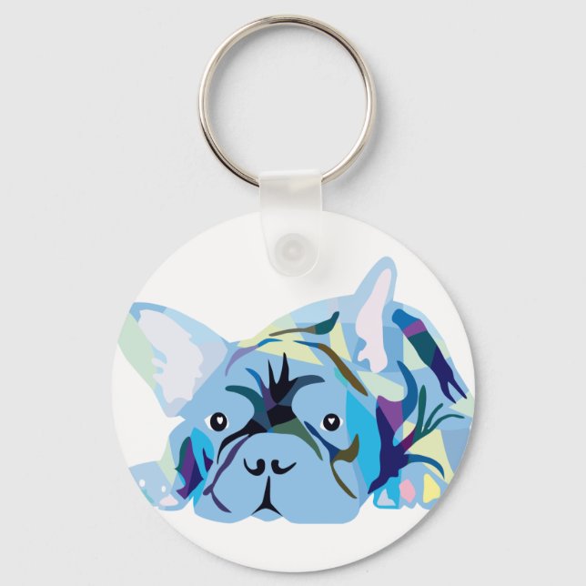 Chaveiro French Bulldogs (Frente)