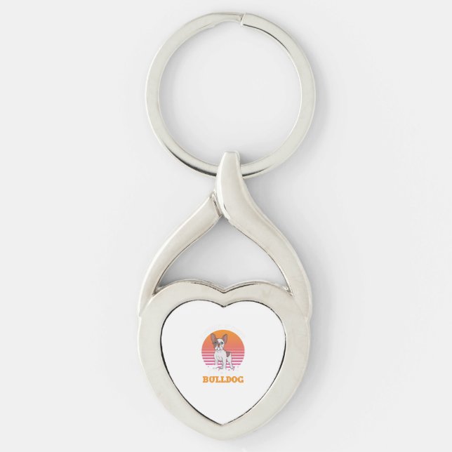 Chaveiro Frenchie Clos Gift I Fala Fluent French Bulldog (Frente)