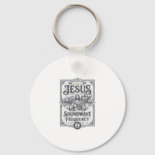 Chaveiro Frequência da Onda Sonora de Jesus Frequência da O