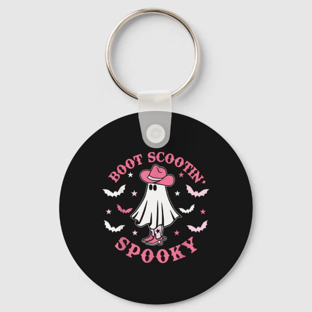 Chaveiro Fresco de Boot Fantasma Scootin S do Halloween Oci (Frente)