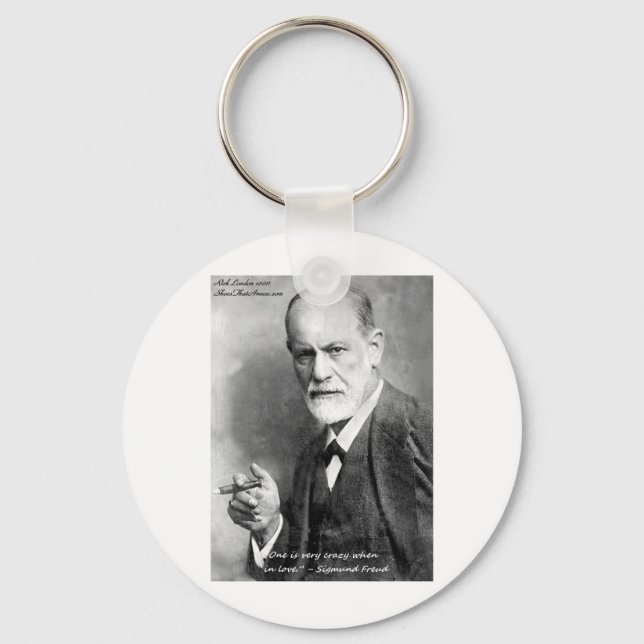 Chaveiro Freud Crazy Amantes Adoram Ofertas De Ofertas Etc (Frente)