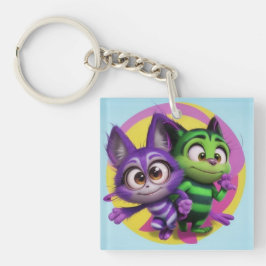 Chaveiro „Freunde fürs Leben – Bunte Abenteuer“