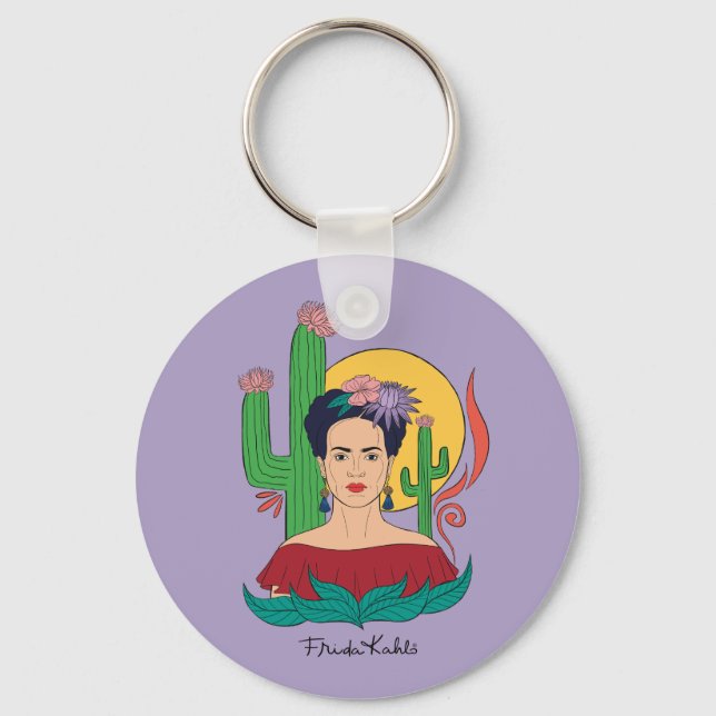 Chaveiro Frida Kahlo Desert Graphic (Frente)