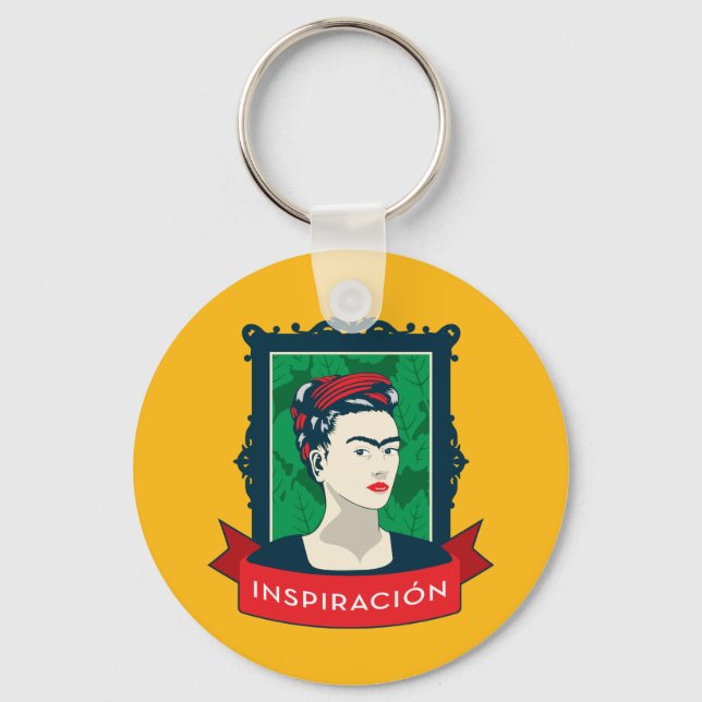 Chaveiro Frida Kahlo | Inspiración (Frente)