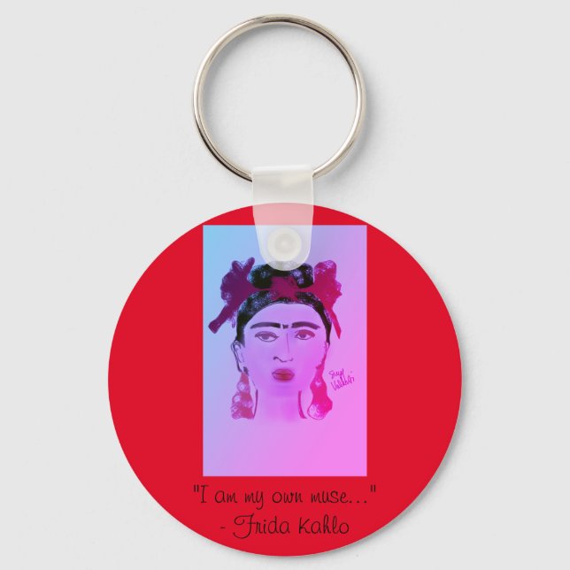 Chaveiro Frida Kahlo Key Chain (Frente)
