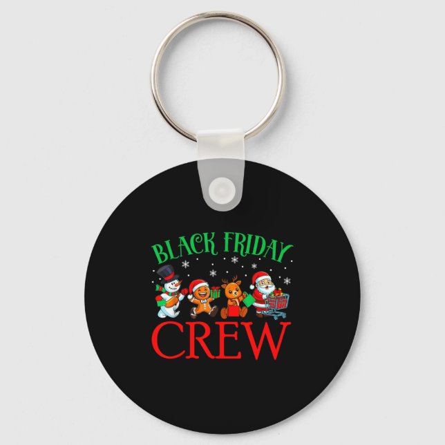 Chaveiro Friday Shopng Crew Christmas Black Shopng Family G (Frente)