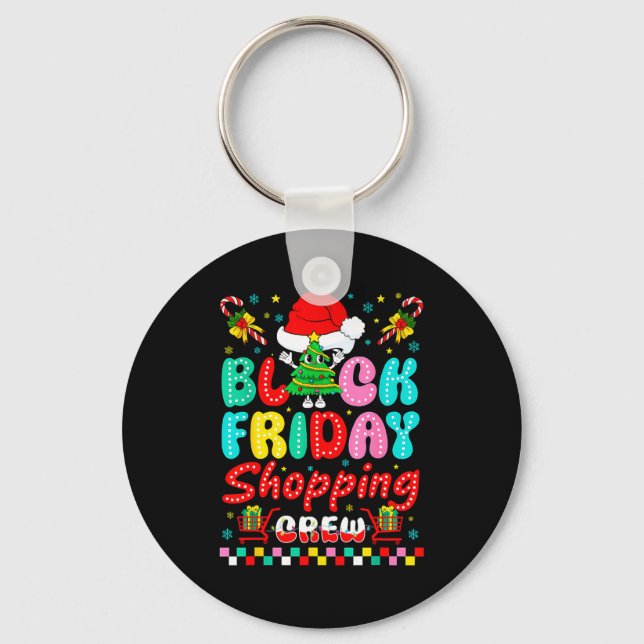 Chaveiro Friday Shopng Crew Christmas Lights Black Shopng F (Frente)