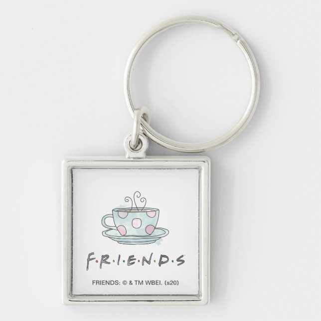 Chaveiro FRIENDS™ | Caneca Aquarela (Frente)