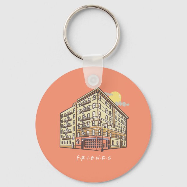 Chaveiro FRIENDS™ | Prédio do Apartamento da Monica (Frente)
