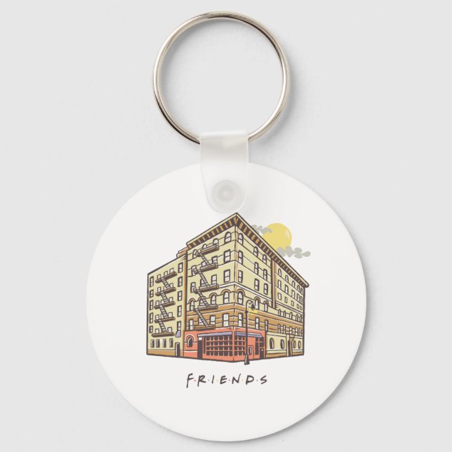 Chaveiro FRIENDS™ | Prédio do Apartamento da Monica (Frente)