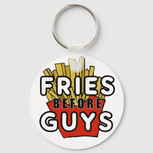 Chaveiro Fries antes da cara