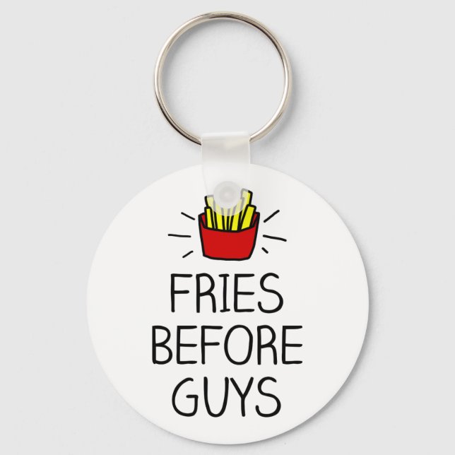 Chaveiro fries before guys with most charming illustration (Frente)
