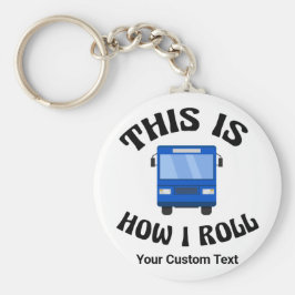 Chaveiro Frio de Barramento de Cidade Engraçado É assim que