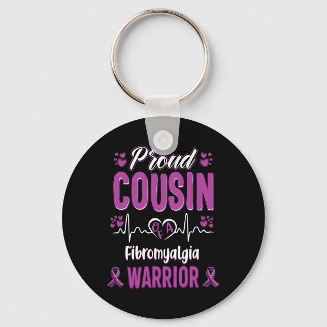 Chaveiro Friso de Sensibilização para o Guerreiro do Primo  (Frente)