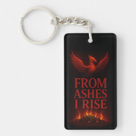 Chaveiro From Ashes I Rise – Phoenix Motivational