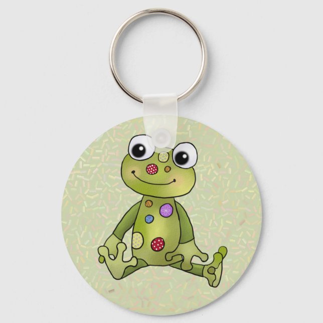 Chaveiro Frosch mit Punkten (Frente)