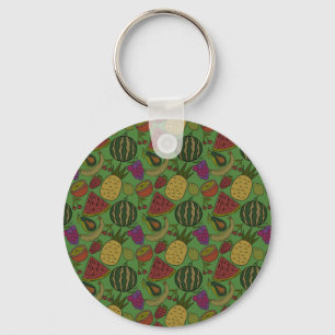 Chaveiro Fruit seamless pattern   Fruit surface pattern 19