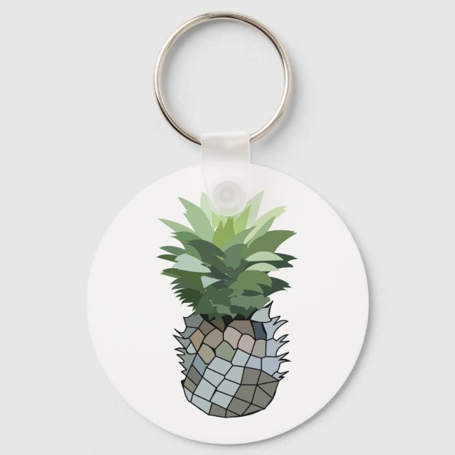 Chaveiro Fruta Abacaxi Fofa Ananás (Frente)