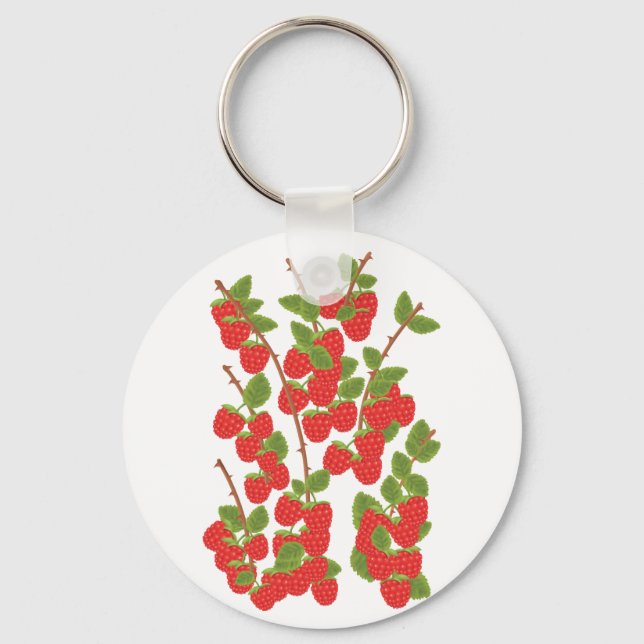 Chaveiro Fruta de framboesa (Frente)