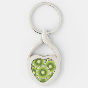 Chaveiro fruta de kiwi