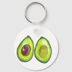 Chaveiro Fruta verde Avocado