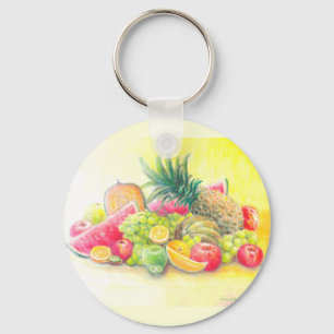 Chaveiro Frutas felizes