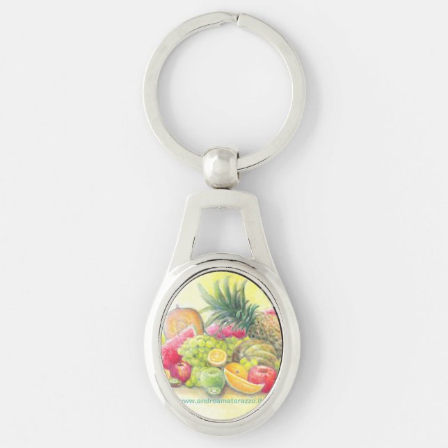 Chaveiro Frutas felizes (Frente)