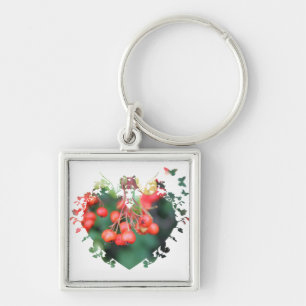 Chaveiro frutas vermelhas