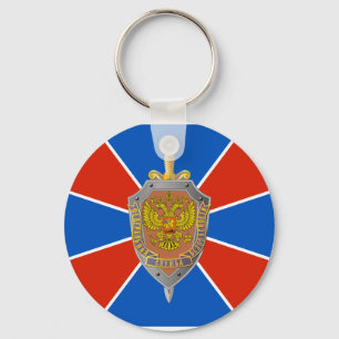 Chaveiro Fsb, bandeira de Rússia