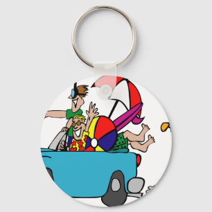 Chaveiro Fuga para a praia