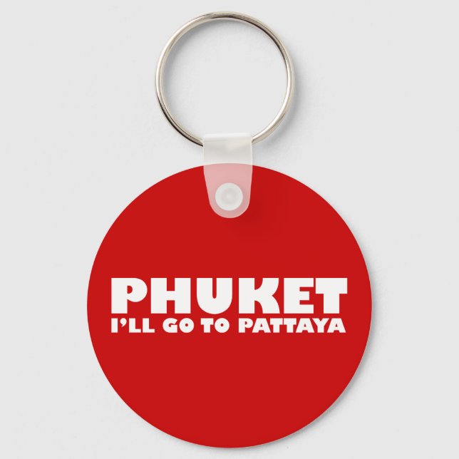 CHAVEIRO FUKET, VOU A PATTAYA (Frente)