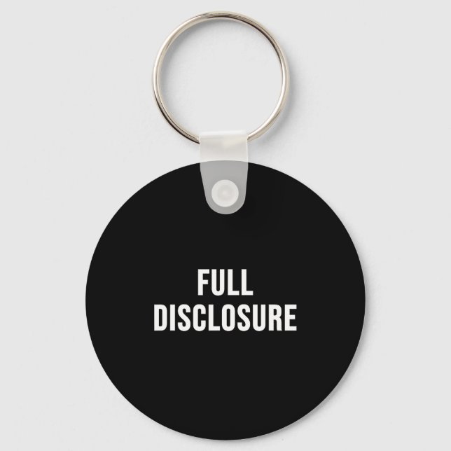 Chaveiro Full Disclosure  (Frente)